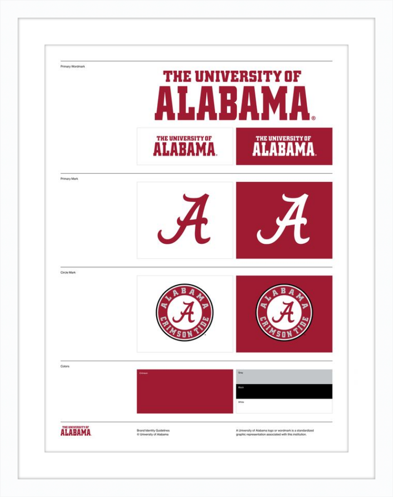 Alabama Style Guide