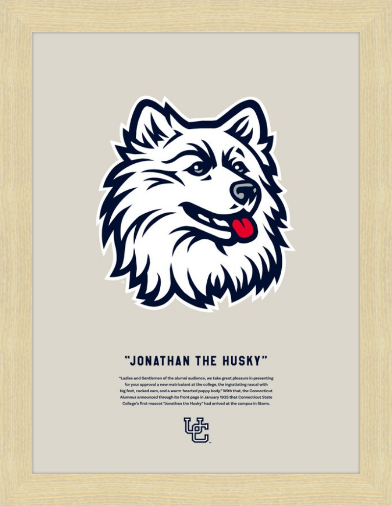 UConn Jonathan the Husky