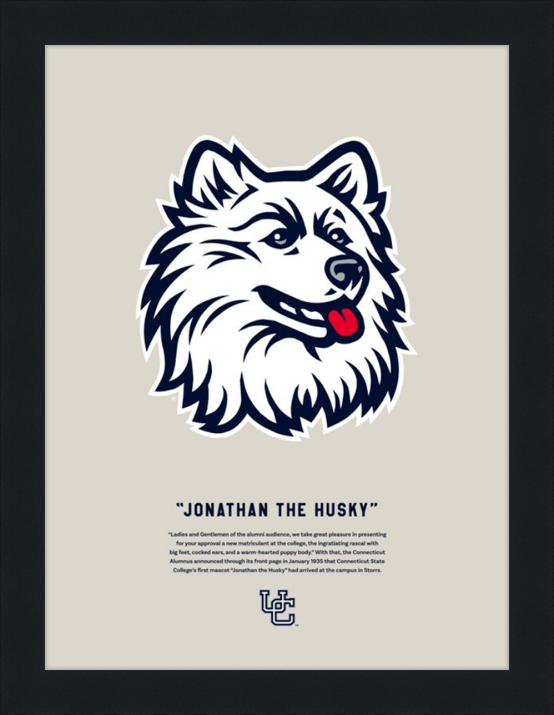 UConn Jonathan the Husky