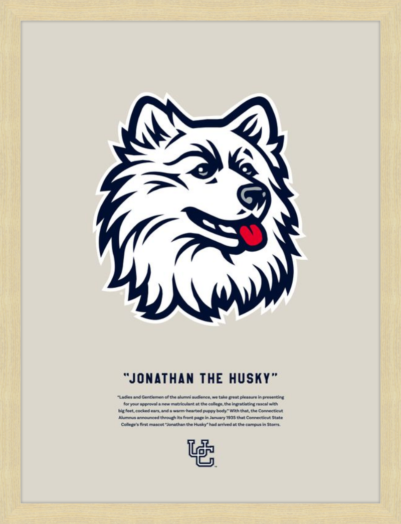 UConn Jonathan the Husky
